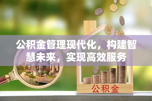 梅列公积金管理现代化，构建智慧未来，实现高效服务