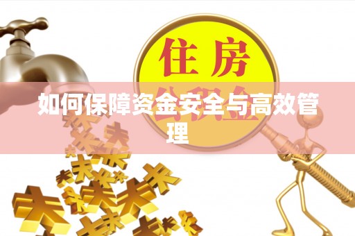 梅列如何保障资金安全与高效管理