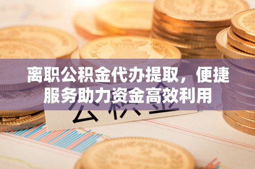 梅列离职公积金代办提取，便捷服务助力资金高效利用