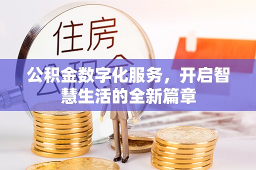 梅列公积金数字化服务，开启智慧生活的全新篇章