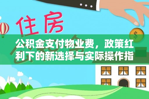 梅列公积金支付物业费，政策红利下的新选择与实际操作指南