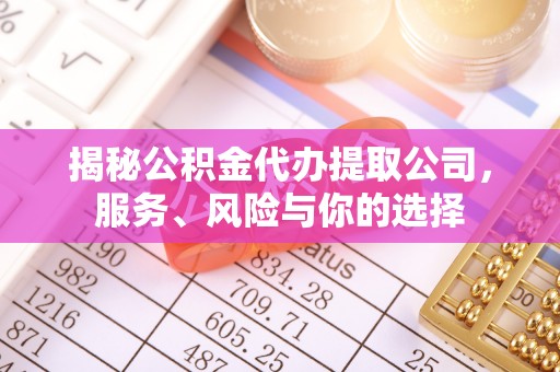 梅列揭秘公积金代办提取公司，服务、风险与你的选择