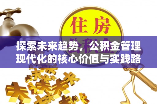 梅列探索未来趋势，公积金管理现代化的核心价值与实践路径