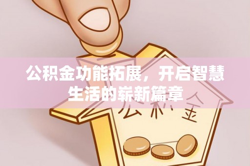 梅列公积金功能拓展，开启智慧生活的崭新篇章