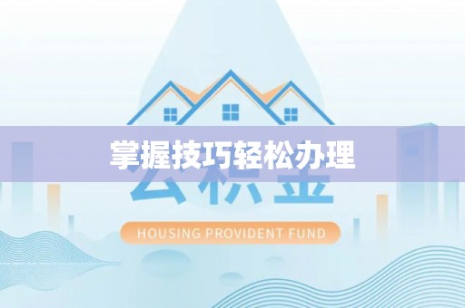 梅列掌握技巧轻松办理