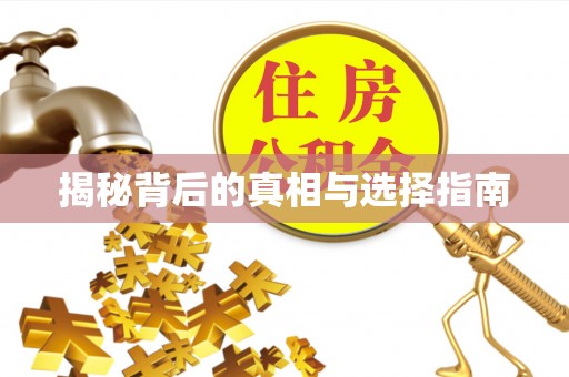 梅列揭秘背后的真相与选择指南