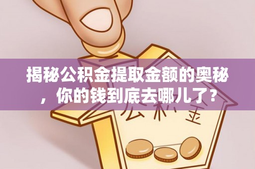 梅列揭秘公积金提取金额的奥秘，你的钱到底去哪儿了？