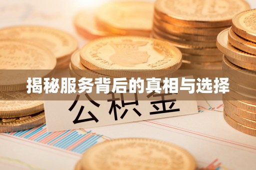 梅列揭秘服务背后的真相与选择