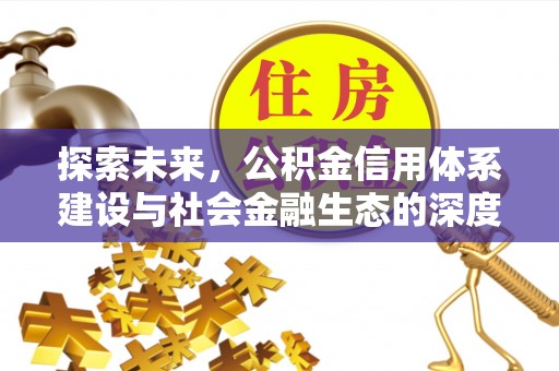 梅列探索未来，公积金信用体系建设与社会金融生态的深度融合
