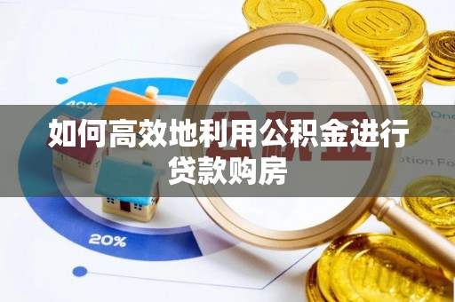 梅列如何高效地利用公积金进行贷款购房