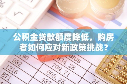 梅列公积金贷款额度降低，购房者如何应对新政策挑战？