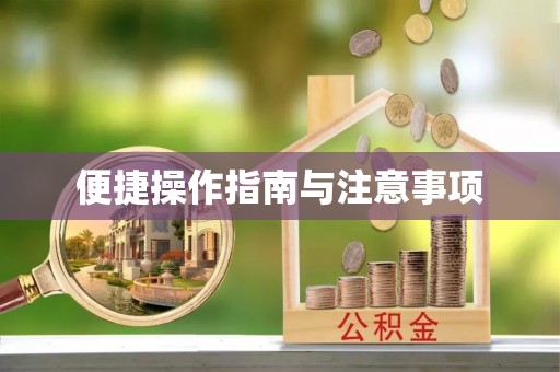 梅列便捷操作指南与注意事项